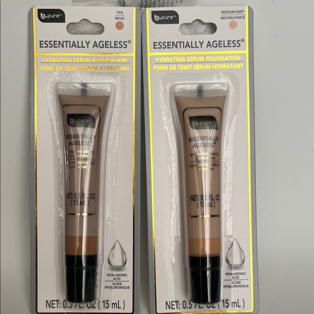 Essentially Ageless Hydrating Serum Foundation - Tan